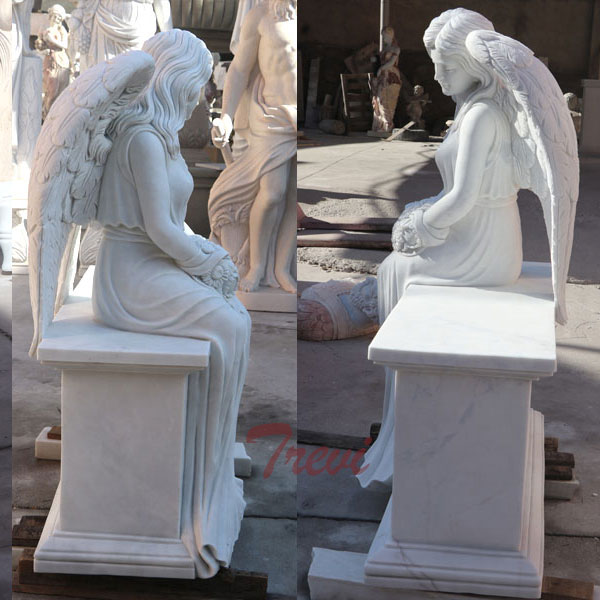  Marble & Bronze Statues | Angels or Jesus | for Cemetery or ...