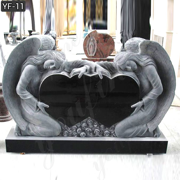  sitting angel statue memorial benches-headstones designs for sale