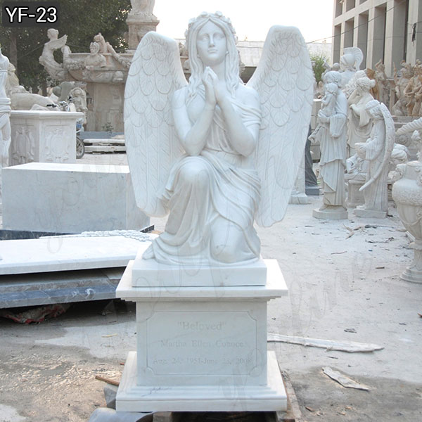  Praying Angel Large Marble Statues - Memorials.com