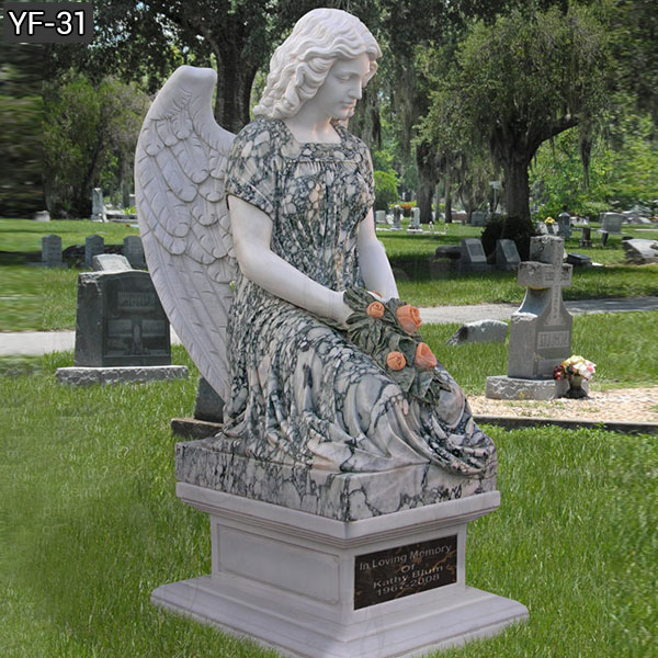 angel of independence monument stones on headstones