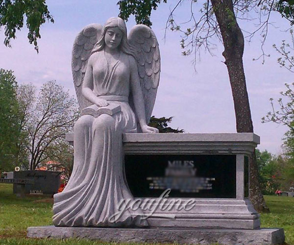 New Designs High Quality exquisite design angel burial monuments prices