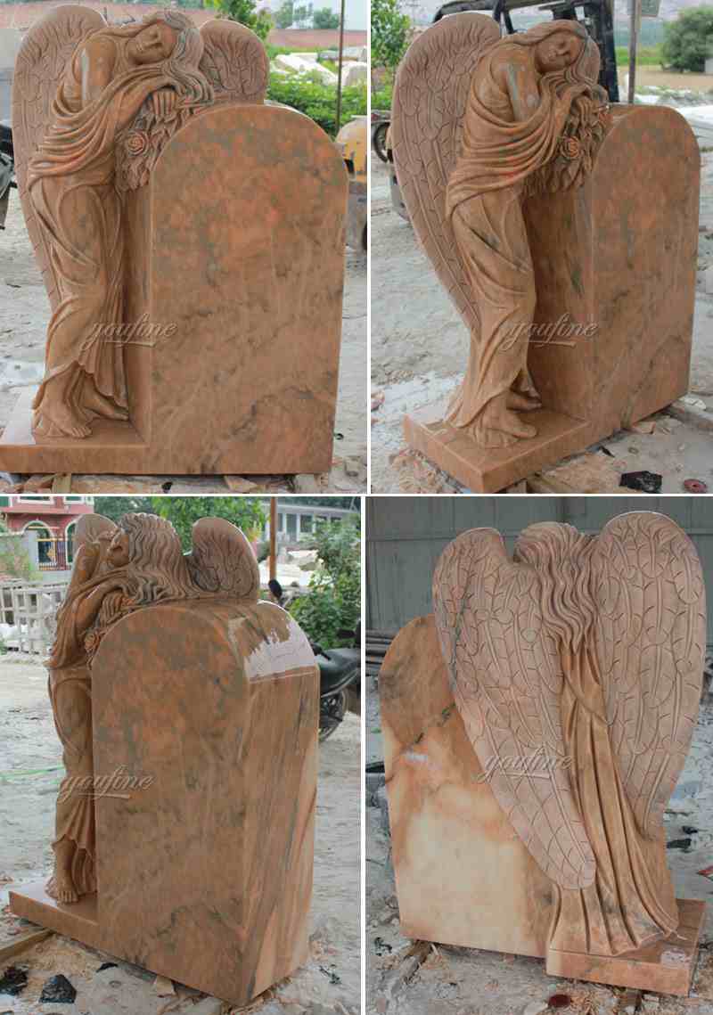 Marble Angel Headstone