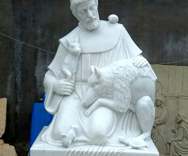 St Francis sculpture outdoor