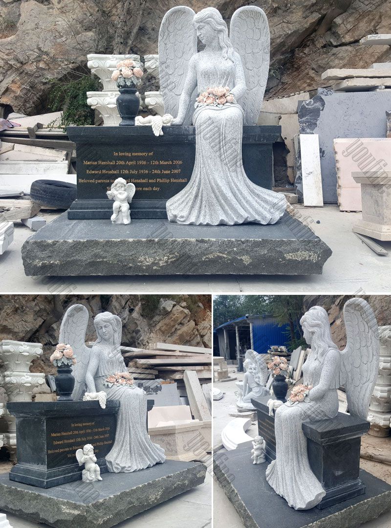 memorial angel statues