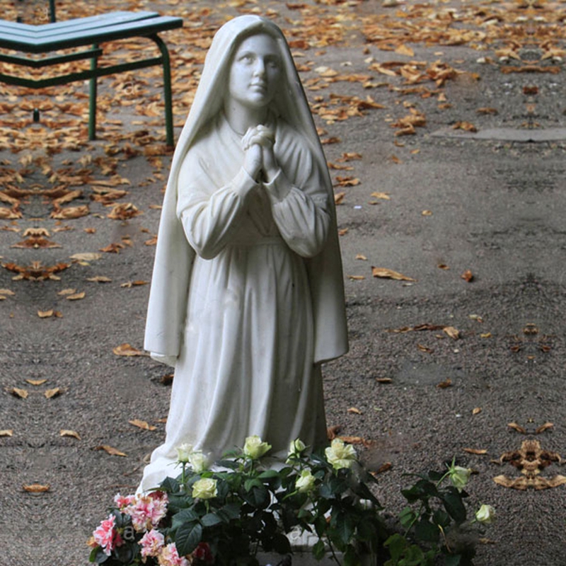 catholic garden statues