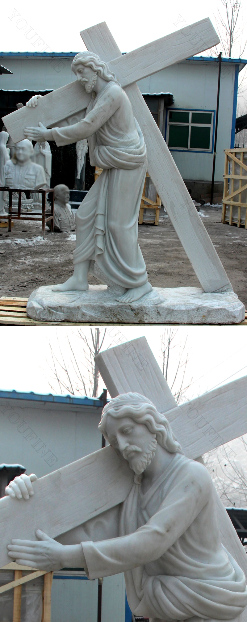 life size jesus christ statue