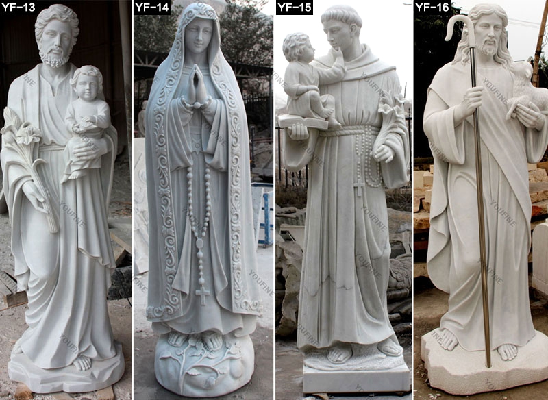 life size marble jesus sculpture