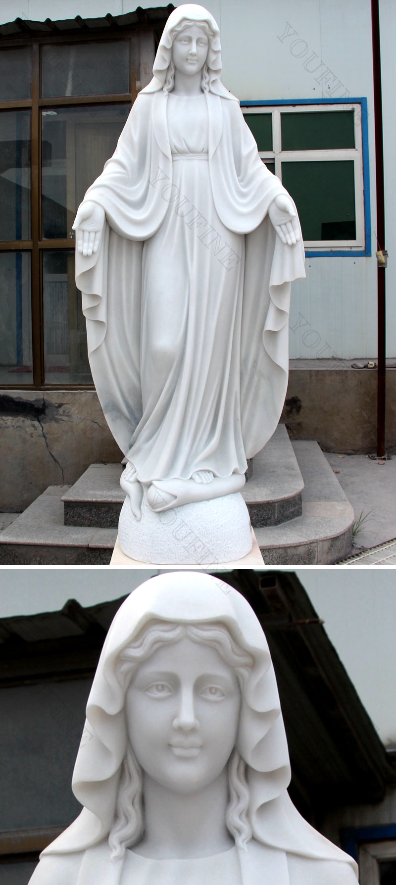 life size virgin Mary statue for sale