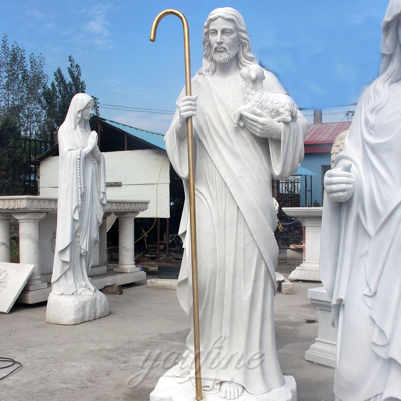 marble jesus life size sculpture