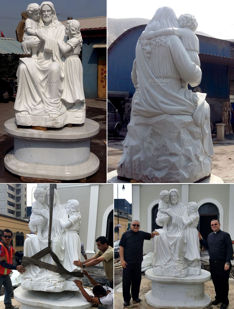 marble jesus statue