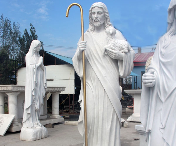 marble jesus statue