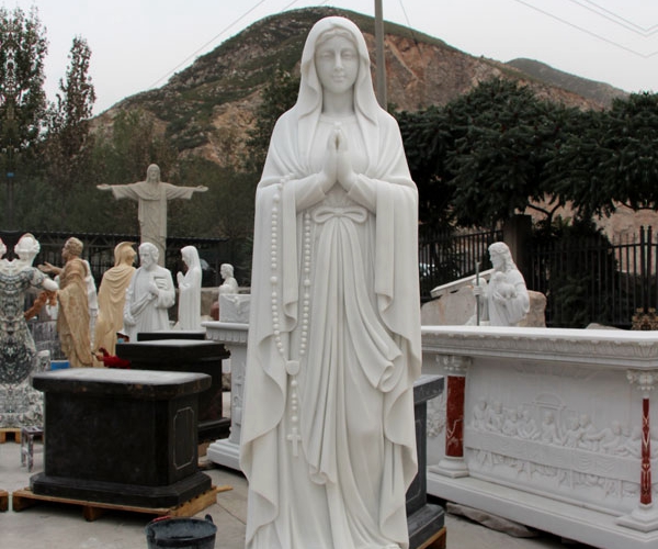 our lady of Lourdes statue for garden