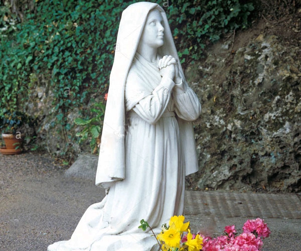 saint garden statues