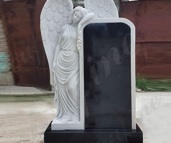 Black Marble Headstone