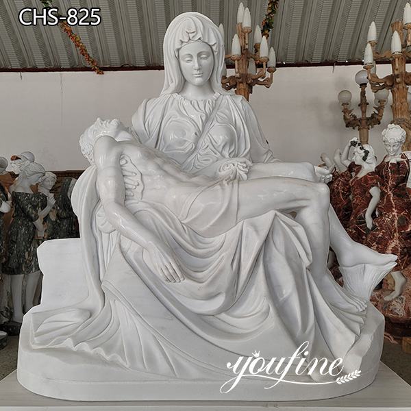 Life Size Marble Pieta Statue Church Decoration for Sale CHS-825 (1)