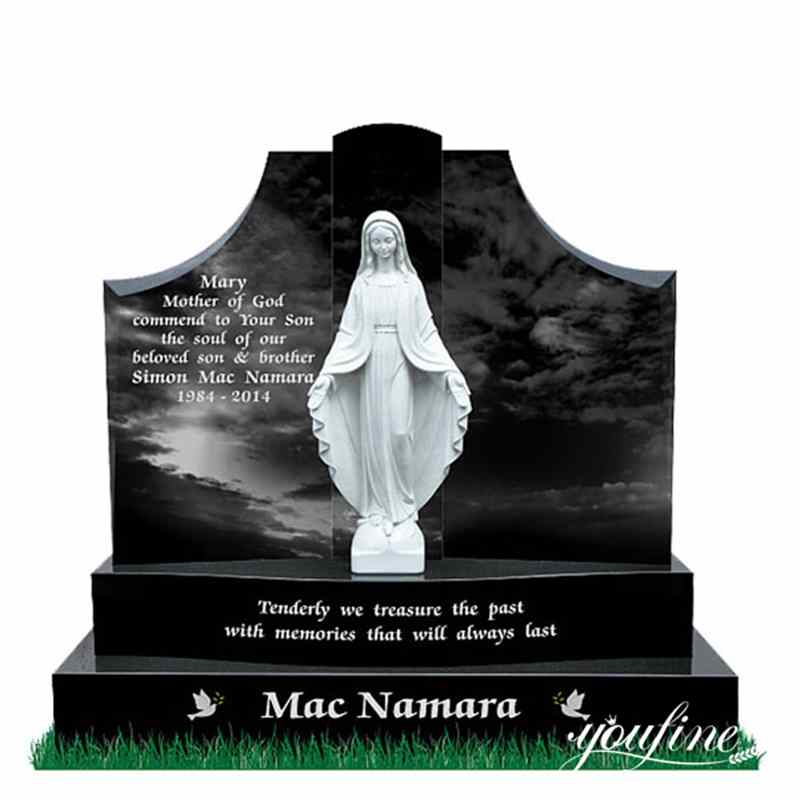 catholic headstones design