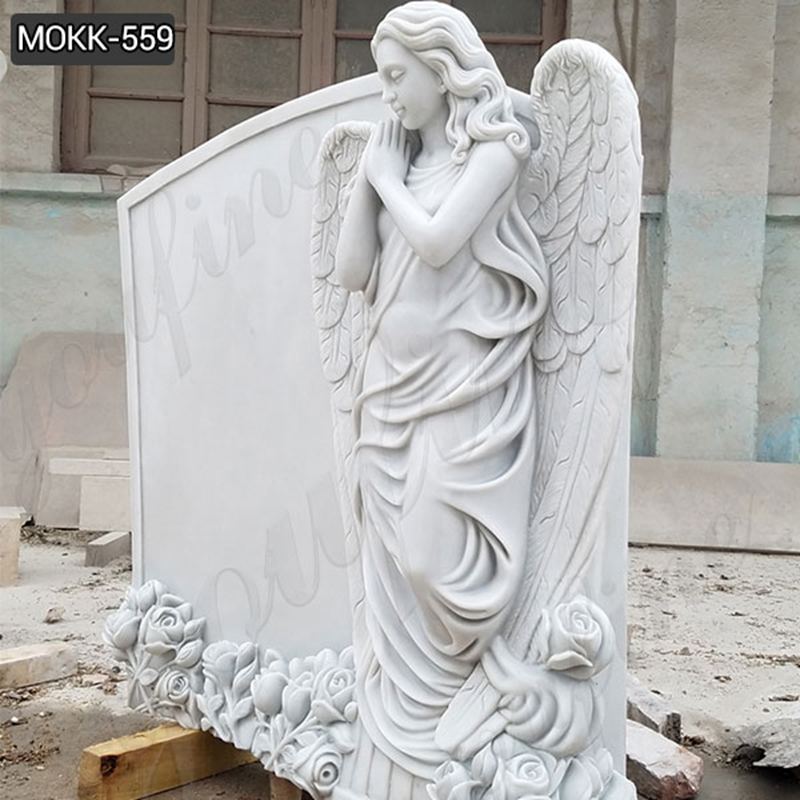 weeping angel headstone