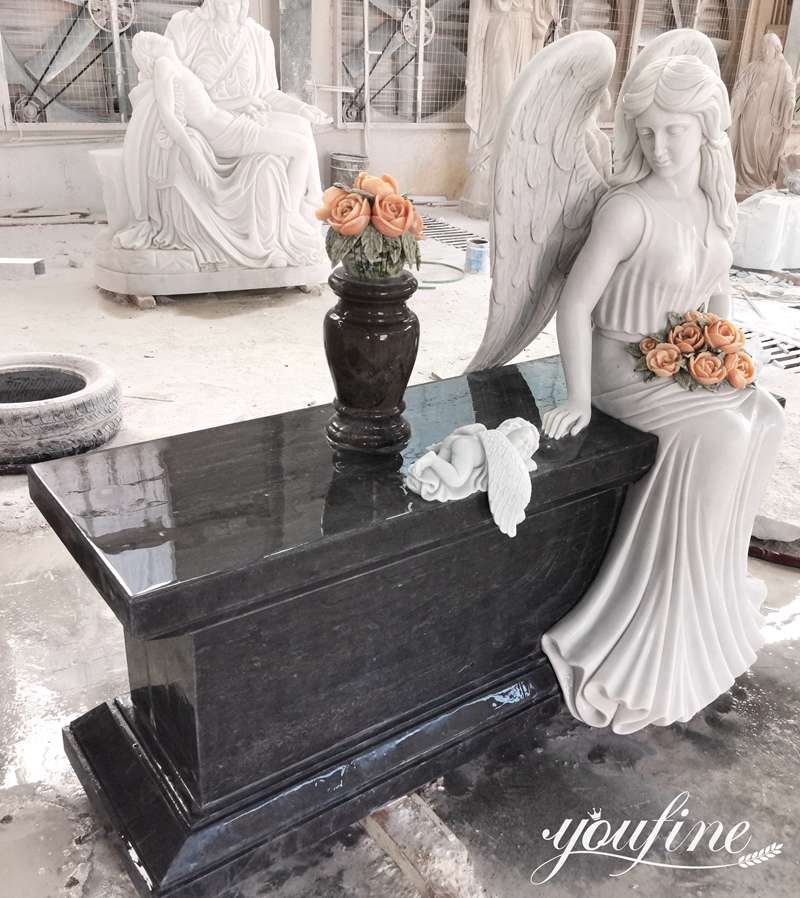 Angel Marble Tombstone Details: