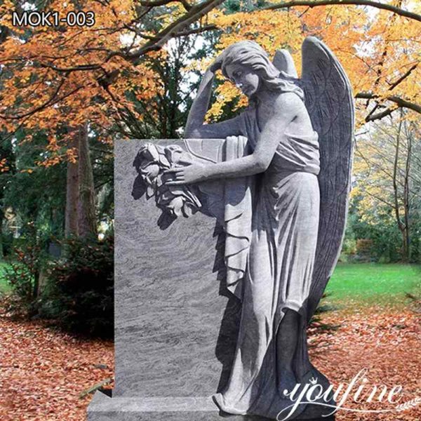 Angel Statues for Grave Details: