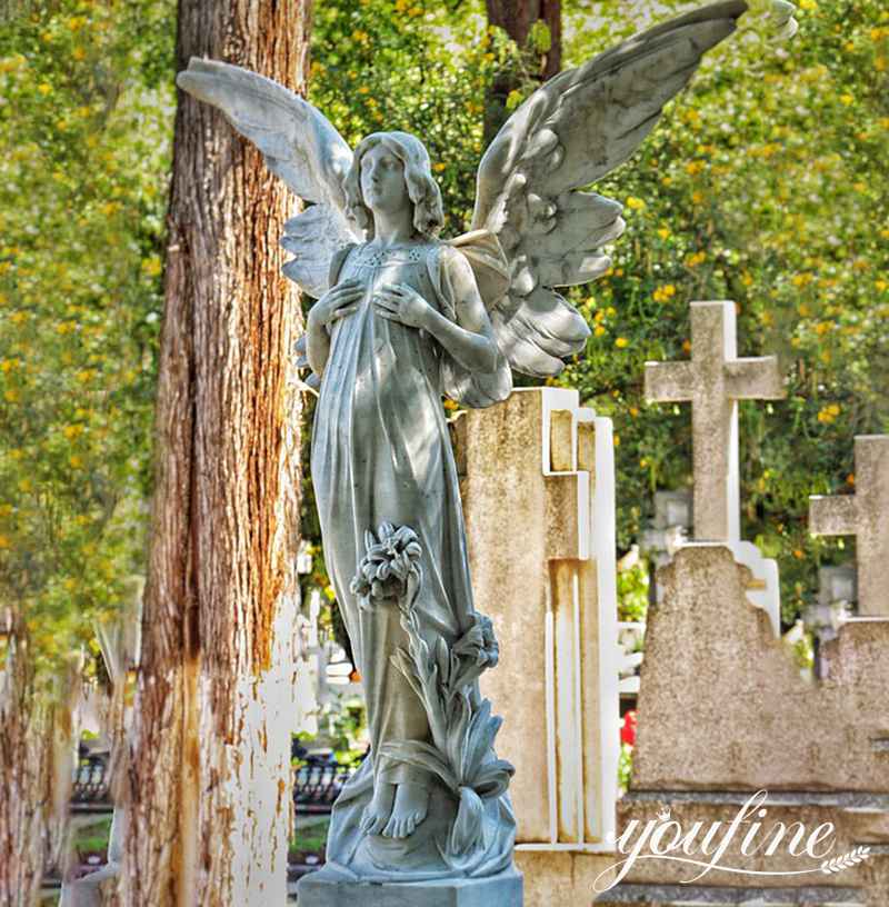 Angel Headstone Details: