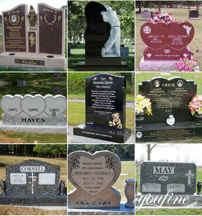 custom tombstone design-YouFine Sculpture