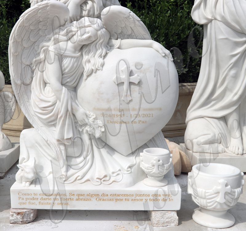 small angel sculptures for graves-YouFine Sculpture
