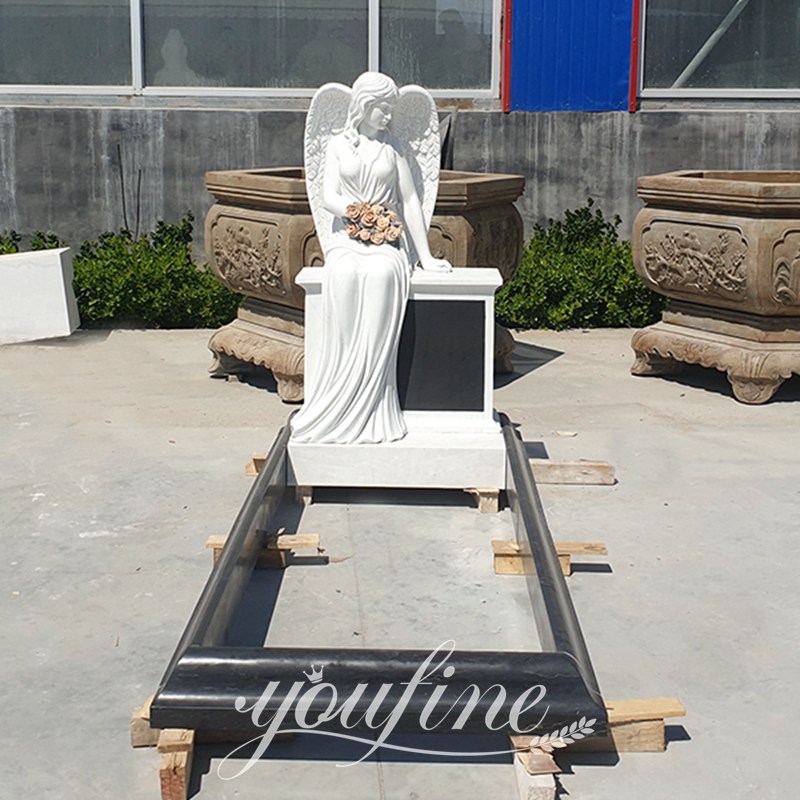 memorial angel statue-YouFine Sculpture