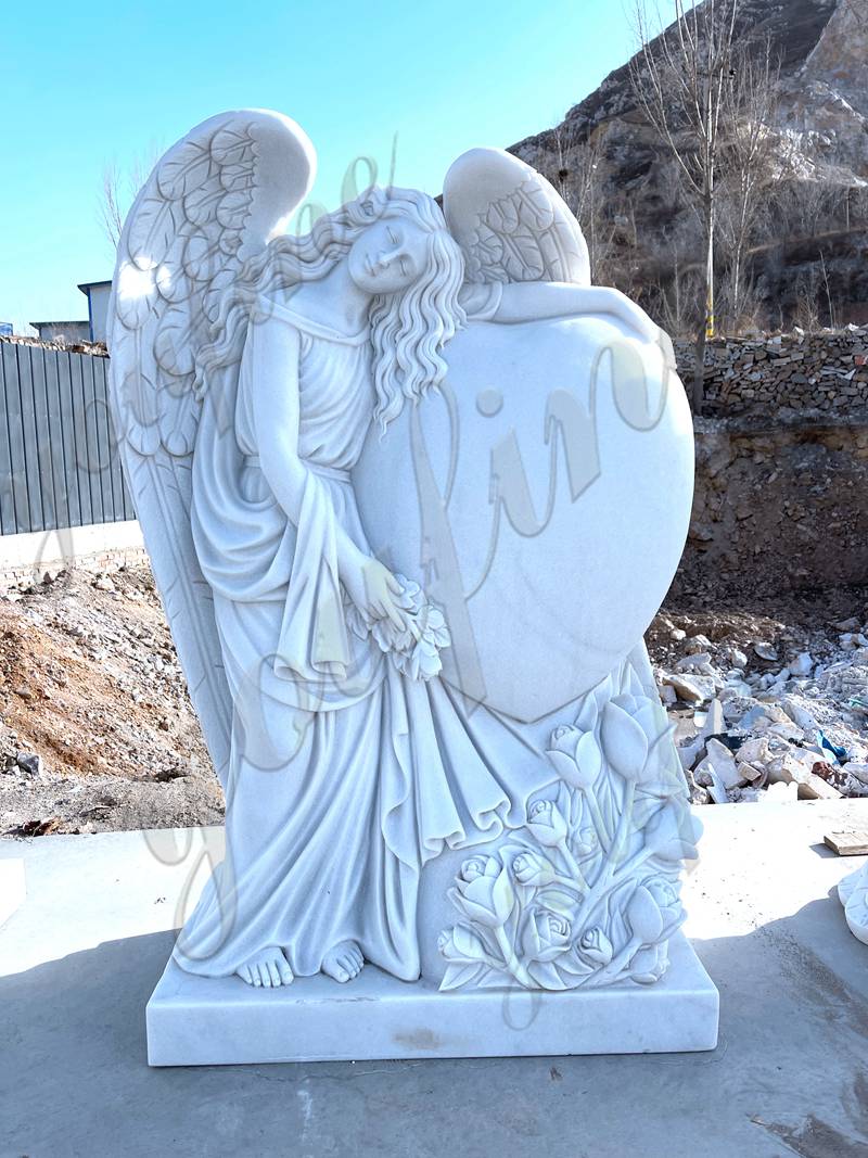 Angelic cemetery marker-YouFine Sculpture