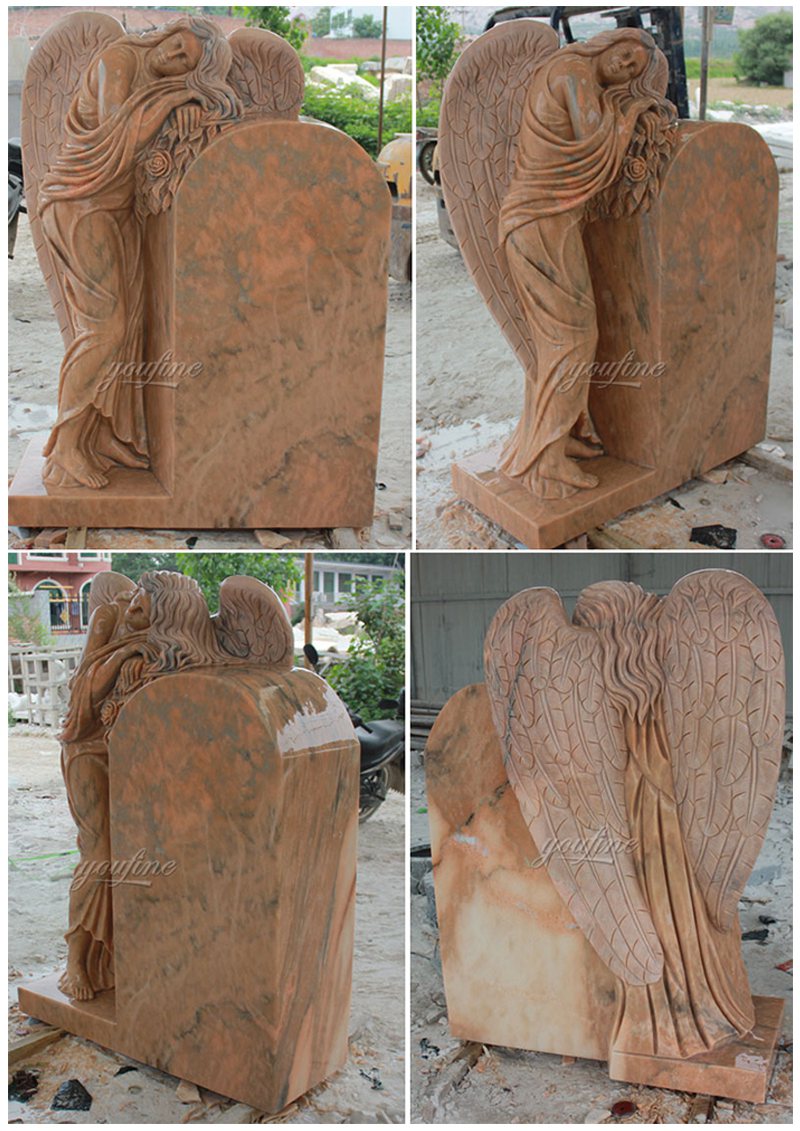 Granite Stone Angel Headstone Introduction