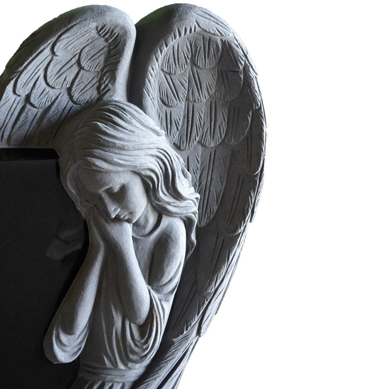 Marble Weeping Angel Headstone Introduction