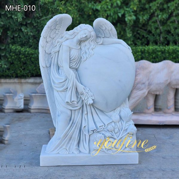 marble angel headstone